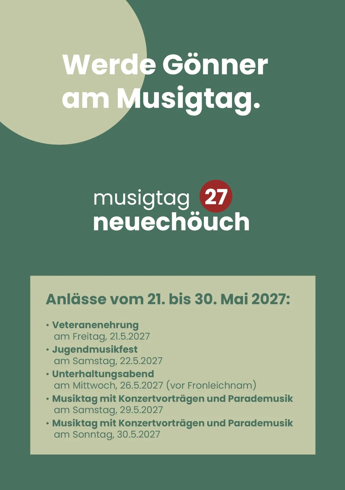 Gönner & Freunde Seite 1